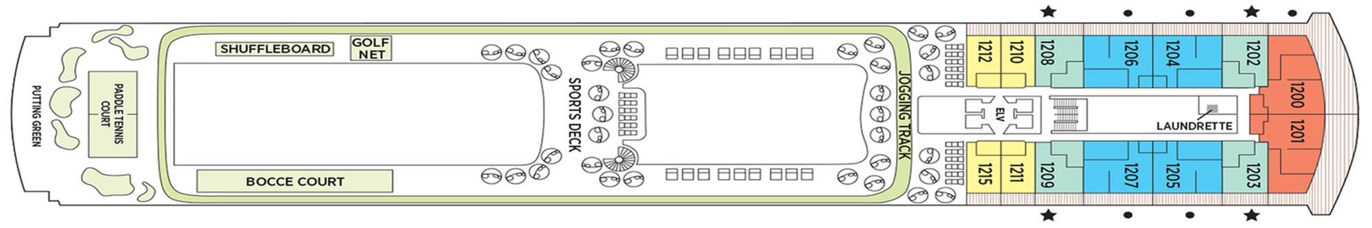 Deck 12 plan